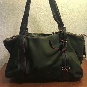MZ Wallace dark green shoulder bag